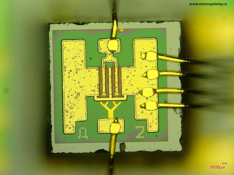 Контроль СВЧ транзисторов Keyence VHX-1000