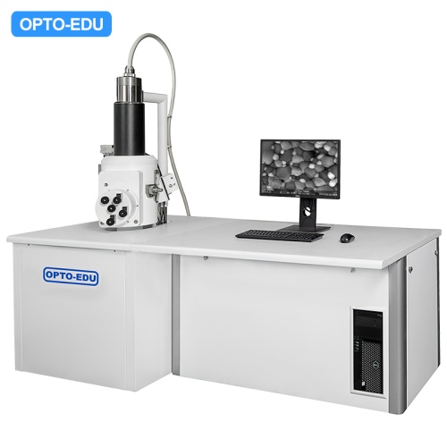 Купить или заказать Сканирующий напольный электронный микроскоп с термоэмиссионным вольфрамовым катодом Opto-Edu A63.7069-LV в компании Микросистемы, тел.: +7 (495) 234-23-32